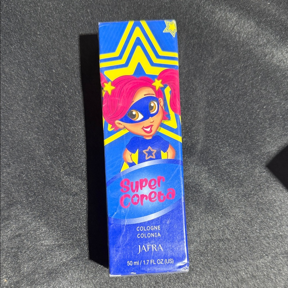 JAFRA Super Coreta Kids' Cologne with Blue and Yellow Design new
